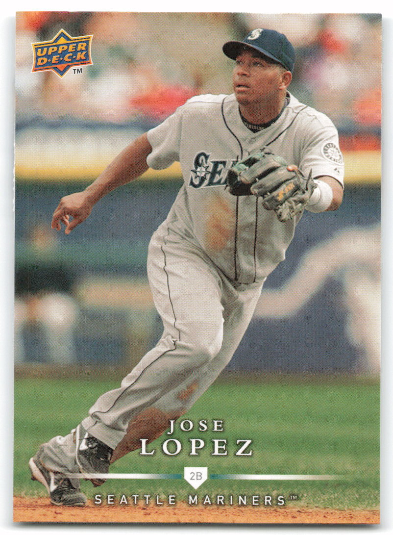 2008 Upper Deck First Edition #466 Jose Lopez Seattle Mariners 3AS2