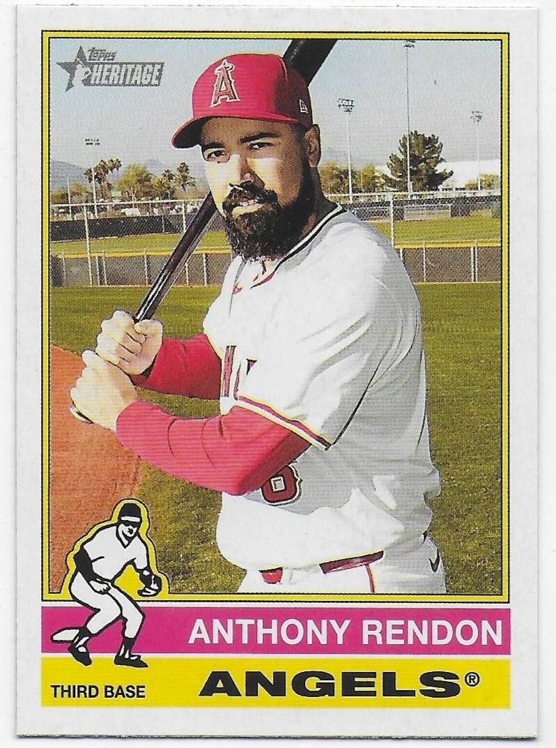 2025 Topps Heritage #121 Anthony Rendon - Los Angeles Angels
