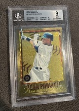 1996 Pinnacle Team Pinnacle Ken Griffey Jr / Reggie Sanders #6 BGS 9 MINT