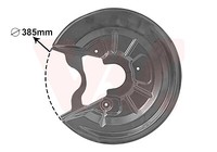 Spritzblech Ankerblech Hinten Rechts FüR VW Golf V 1K1 Touran 1T1