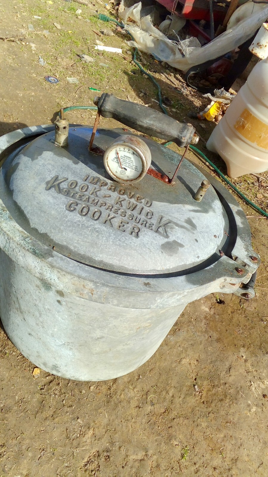 Old Antique Pressure Cooker