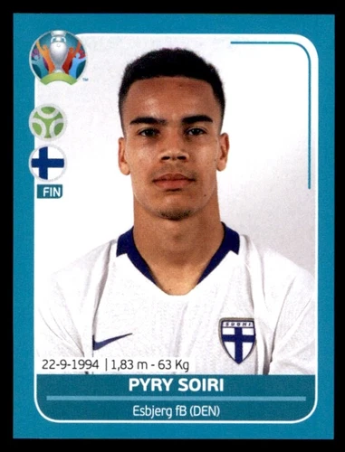Panini UEFA Euro 2020 Preview - Pyry Soiri Finland No. FIN25