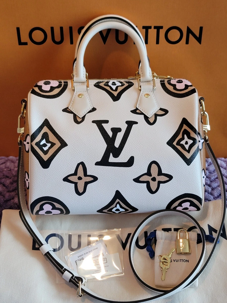 Printed Louis Vuitton ladies bag