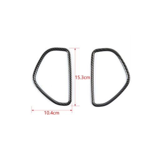 Carbon fiber Central Control Dash Decor Cover Trim Bezel for 2015+ Chrysler 300C - 第 239/371 張圖片