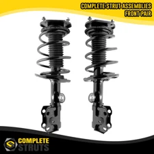 Front Pair Complete Struts & Coil Spring Assemblies for 2014-2017 Lexus CT200h
