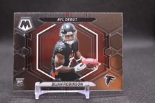 Bijan Robinson 2023 Panini Mosaic NFL Debut Rookie Base #ND-9 Atlanta Falcons