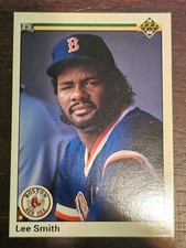 1990 Upper Deck - #393 Lee Smith Boston Red Sox 