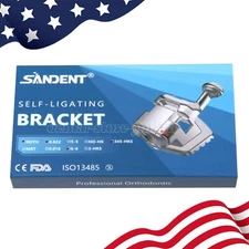 Dental Orthodontic Self-Ligating Brackets Braces Roth 022 Hooks 345&Buccal Tubes