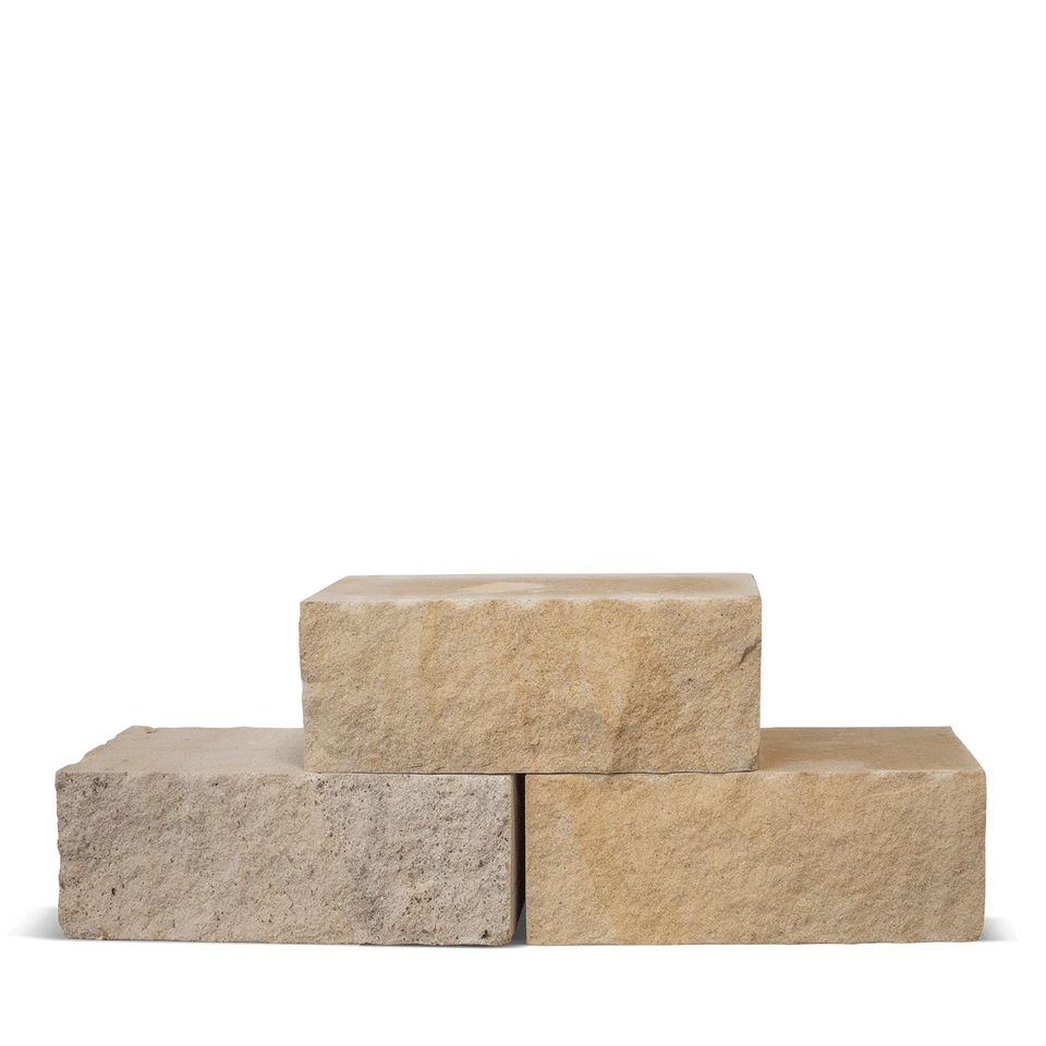 Palette 950 kg Sandstein Randsteine 40×20×15 cm – Garten | Mauersteine trocken - Bild 2 von 4