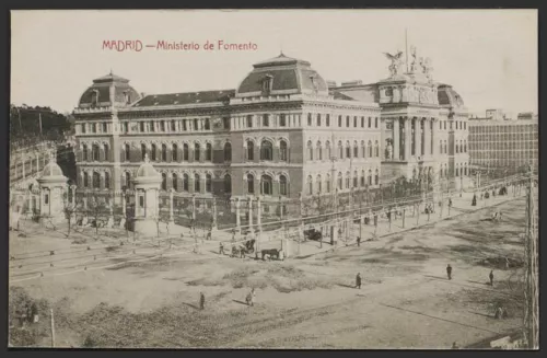 Madrid. MADRID. Ministerio de Fomento. Fototipia Castañeira.