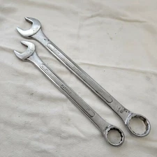 2 piece 1 1/4" Buffalo Combination Wrench Set 12 point Standard SAE 1 inch