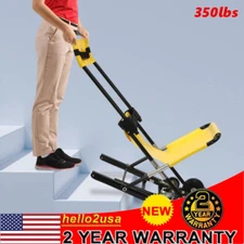 Portable Foldable Stair Lift Chair Elevator Stair Lifting Climbing Wheelchair 