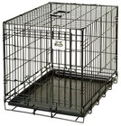 Wire Pet Crate Wire Single Door Small Dog Canine Home Travel Training Heavy Duty