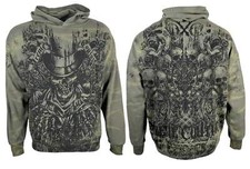Xtreme Couture By Affliction Unisex Oversized Boxy Pullover Hoodie OFFERING