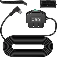 Dash Cam Hardwire Kit OBD USB Type C Dashcam Hardwire Kit with OBD Port Charg...