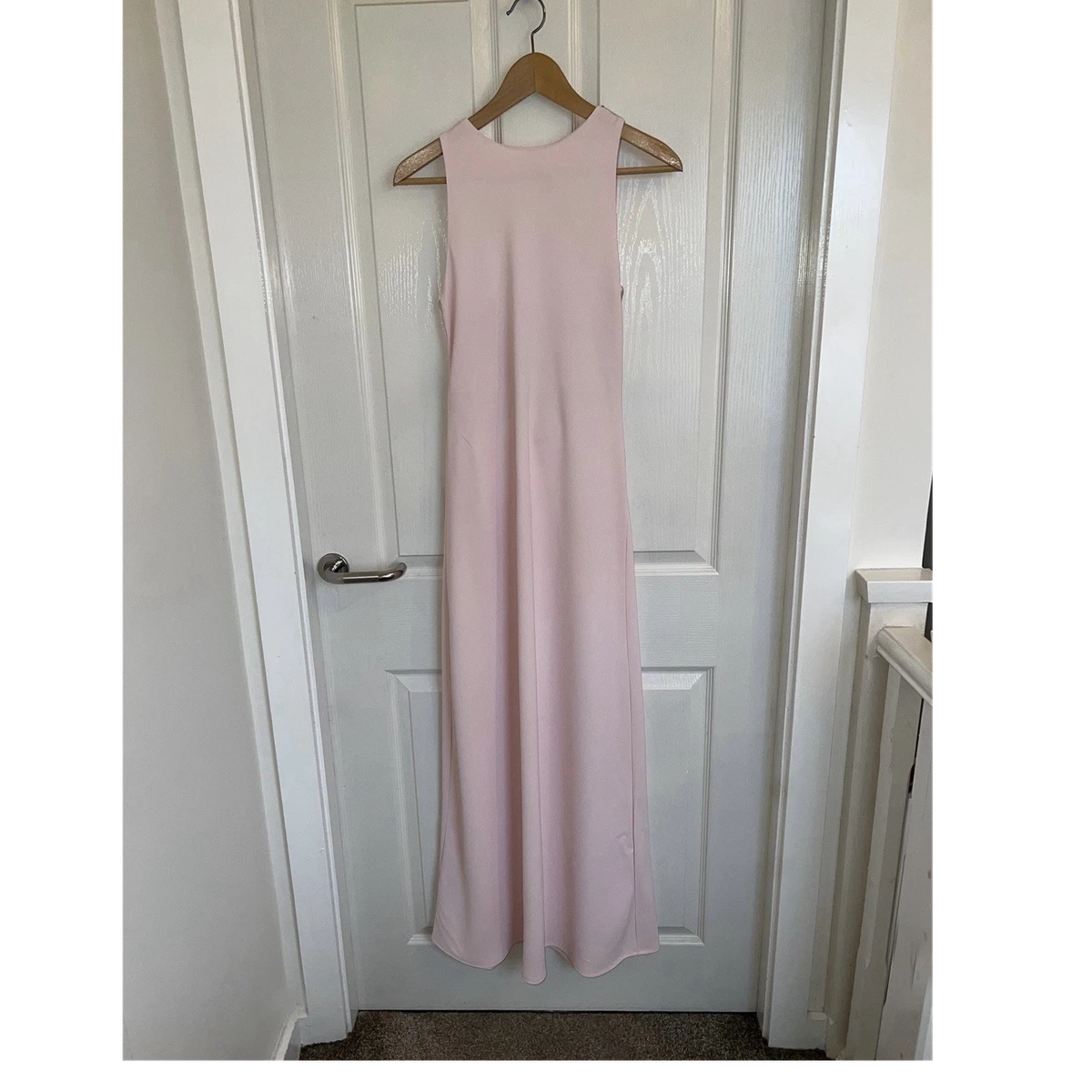 terramina - women's church suits and evening dresses new york MANGO Purple Chiffon Ruffle Dress UK L main image 0
