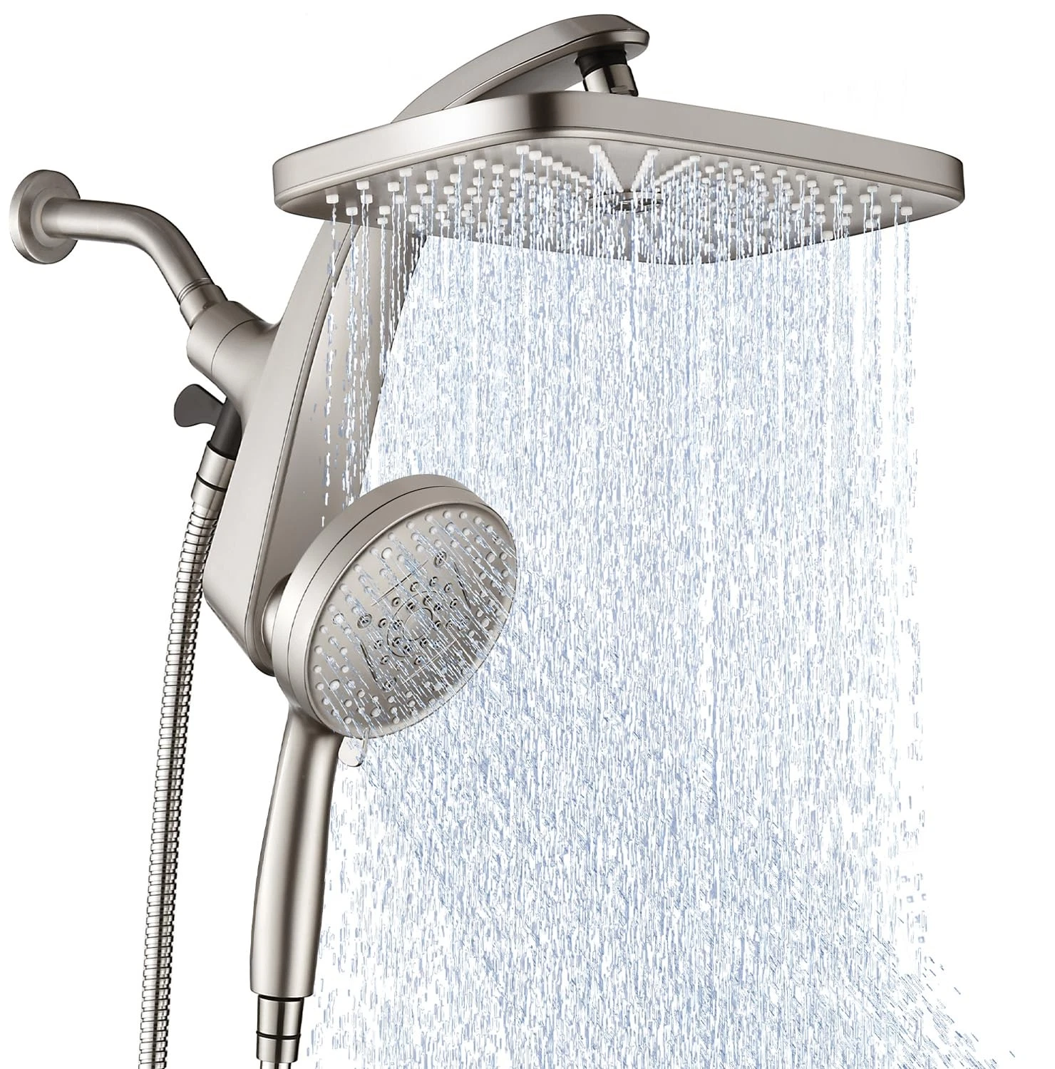 High Pressure Rain Shower Head: Upgrade Heads with 2.5 GPM, Starlight
Opens in a new window or tab