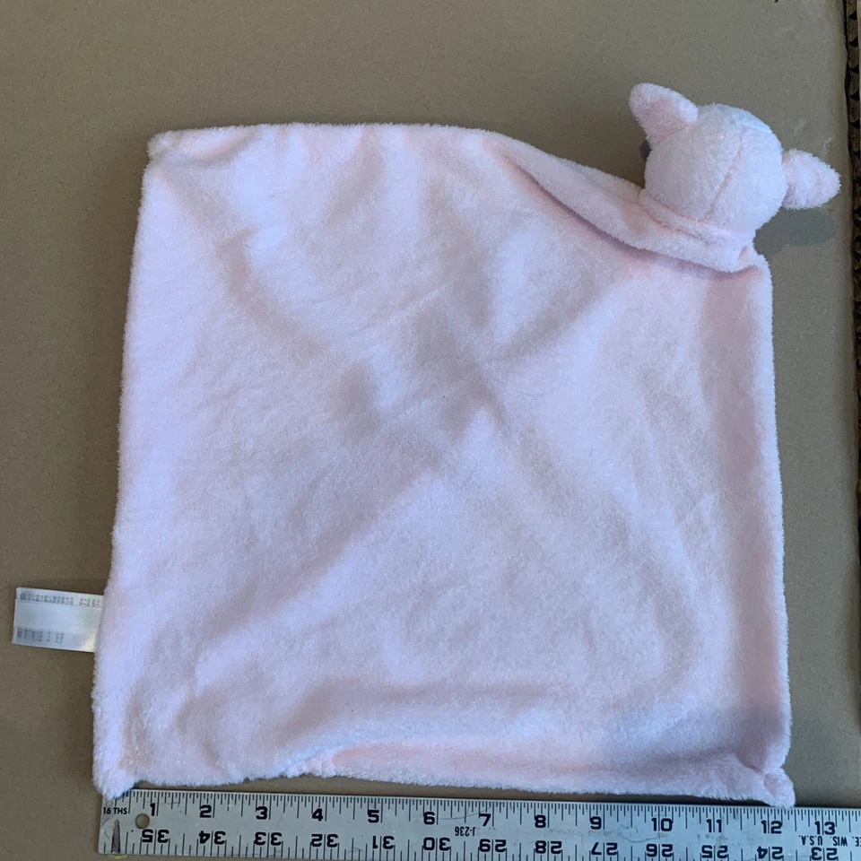 Плюшевое одеяло Angel Dear Pink Sleeping Bulldog Lovey Security 12 дюймов - Изображение 4 из 4