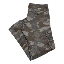Wrangler Regular Taper Cotton Blend Cargo Camouflage Pants Men’s 38x32
