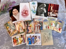 Holy Card Antique Religious Collectible Vintage Used Item