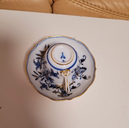 SELTEN,Meissen,1te Wahl, TOP,(1860/1924),Zwiebelmuster,Gold Bemalung,Meißner. - Bild 17 von 20