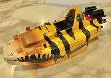 Vintage 1988 Hasbro GI Joe ARAH Tiger Force Tiger Fish Boat Incomplete