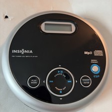 INSIGNIA Portable CD Player MP3 Playback w/ FM Tuner NS-P5113 Tested Working