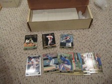 1991 Leaf Baseball Complete Card Set 1-528 + Gold Leaf Rookies Set Jeff Bagwell