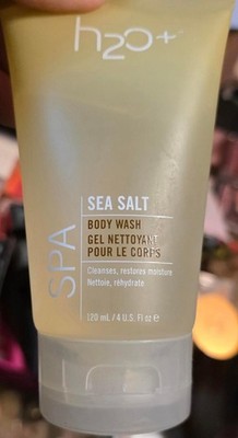 H20 Spa Sea Salt Body Wash Shower Gel Soften Skin 4oz 120ml NeW