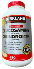 Kirkland Glucosamine Chondroitin, 280 Tablets Exp 5/28