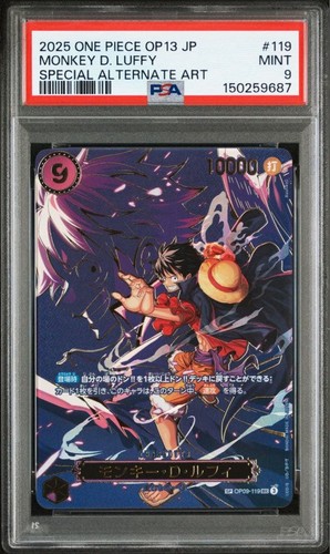 Monkey.D.Luffy (SP Card) graded PSA 9 for sale on eBay