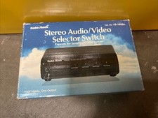 Archer Stereo Amplified A/V Selector Switch Cat 15-1956B