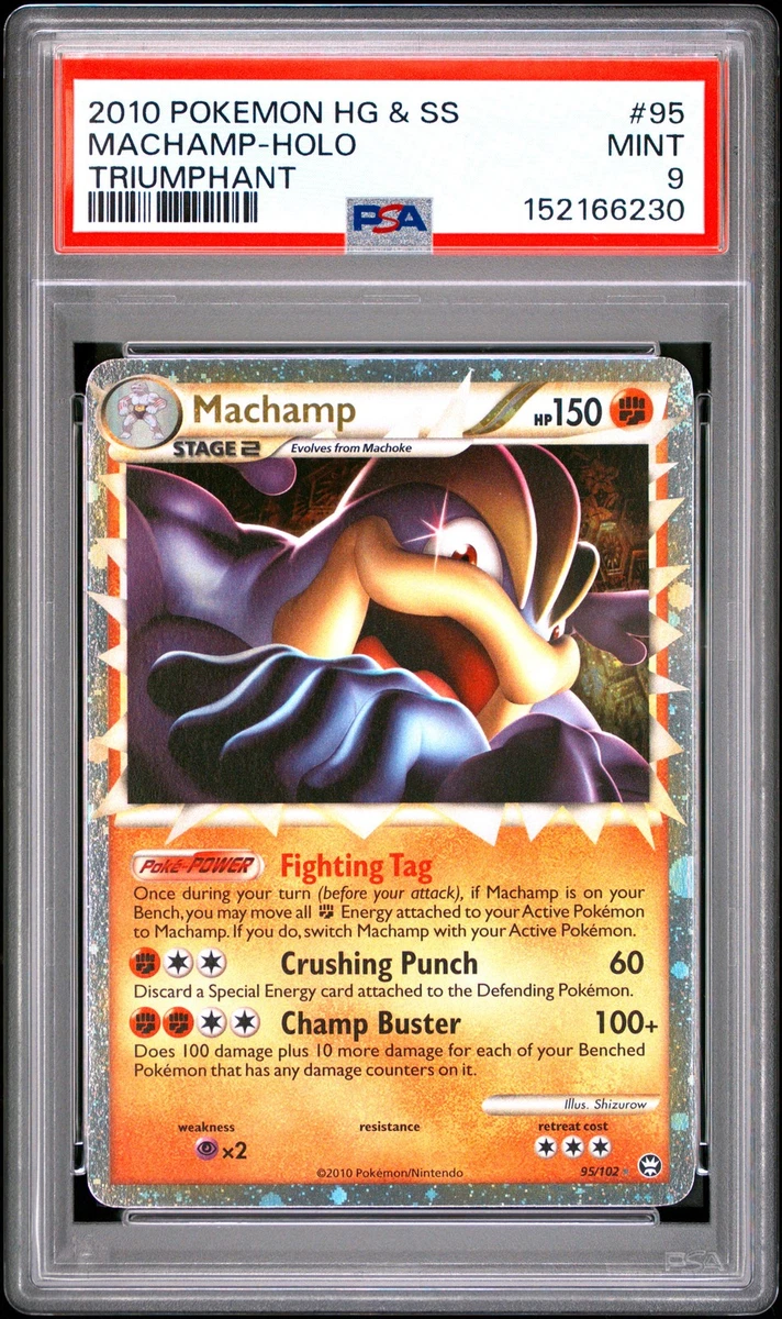 Machamp Pokémon TCG Professional Sports Authenticator (PSA) Grade