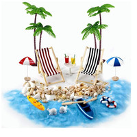 Miniatur Strand Deko 16 StüCk Mikrolandschaftsset FüR Zen Garten Diy