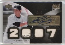 2007 Upper Deck Exquisite Rookie Signatures Gold 37/65 Ryan Sweeney Auto nd3