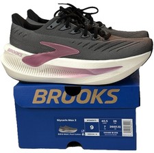 BROOKS GLYCERIN MAX 2 WOMEN 120468 1B 059 GREY/COCONUT/METALLIC NEW IN BOX