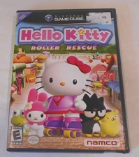 Hello Kitty Roller Rescue (Nintendo GameCube, 2005) Complete CIB TESTED