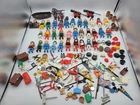 VINTAGE GEOBRA PLAYMOBIL LOT OF 33 FIGURES MIXED Accessories 1974 Pirates
