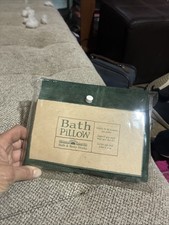 Bath & Body Works Bath Pillow, Inflates To Firmness, Supports Neck, Suction Cups