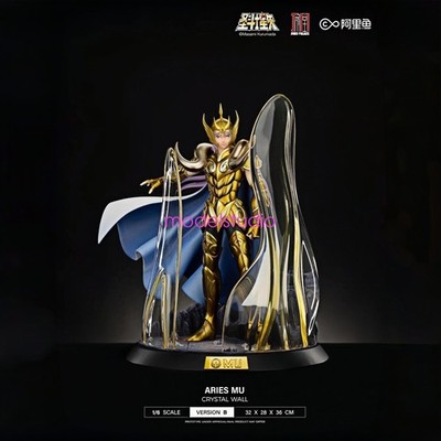 JiMei Palace Saint Seiya Aries Mu Statue In Stock Painted Copyright H35.5cm B+C