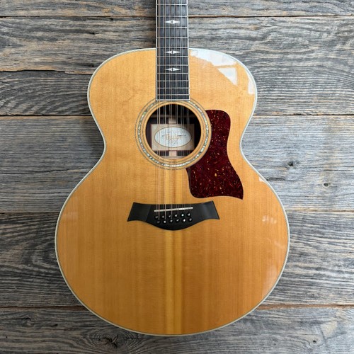Used Taylor 855 12 String Acoustic Guitar - Natural w/OHSC