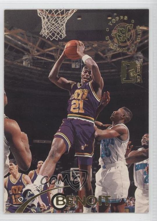 1994-95 Topps Stadium Club 1st Day Issue David Benoit #21 0u7