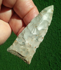 2-9/16" PALEO JEFF (G9) MISSOURI ARROWHEAD Projectile Point AUTHENTIC ARROWHEAD