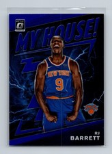 2019-20 Donruss Optic #17 RJ Barrett My House! Blue #/85