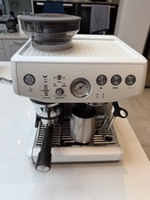 Sage Barista Express Impress Coffee Machine Bean to Cup Black Stainless Steel