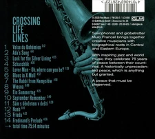 MULO FRANCEL CROSSING LIFE LINES NEW CD