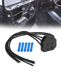 Power Window Switch Pigtail 5-Way Connector Plug Wire Kit for 80's GM C10 