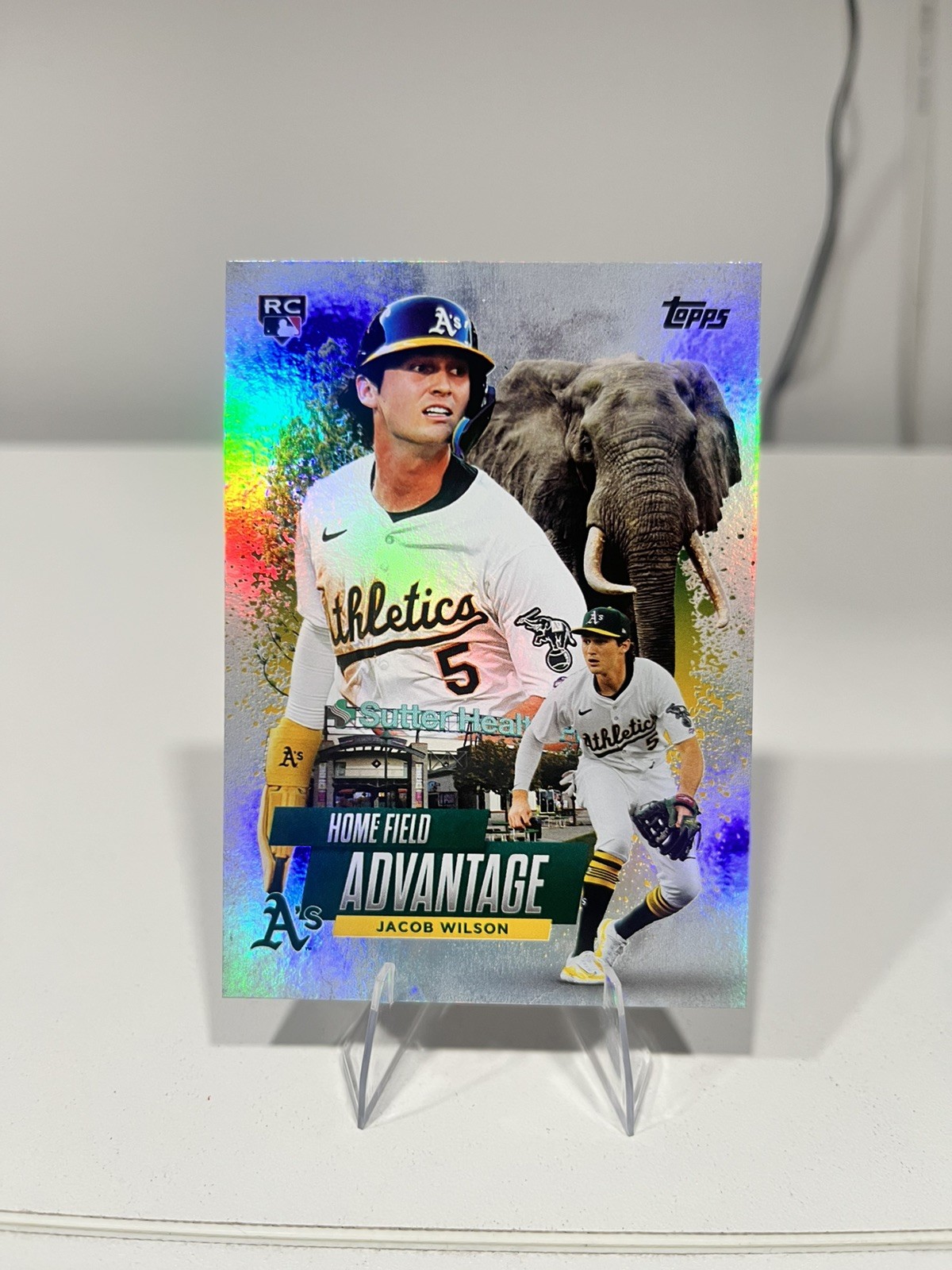 2025 Topps Chrome - Home Field Advantage Jacob Wilson #HA22