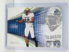 2004 Upper Deck SP D.J. Hackett RC #423/425