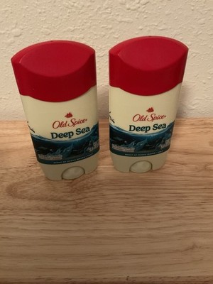 Old Spice Deep Sea Antiperspirant Deodorant, 2 .6oz, Pack of 2 Exp 9/2027